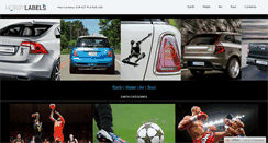 Desktop Screenshot of hobbylabels.com